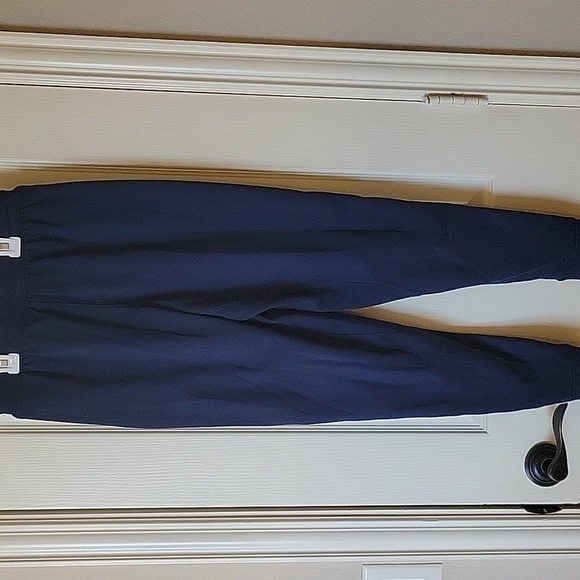 Under Armour Navy Joggers with White Accents - Picture 6 of 10